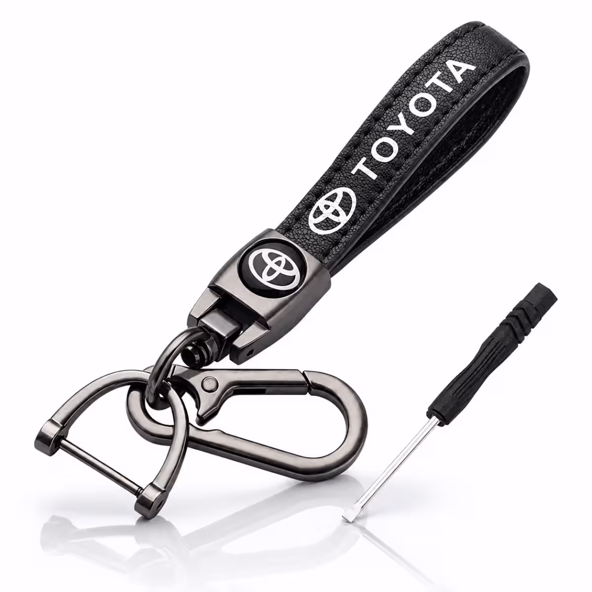 TOYOTA ARTIFICIAL LEATHER KEY RING